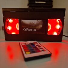 The Conjuring USB LED VHS Video Lamp Birthday Xmas Gift Retro Horror Light