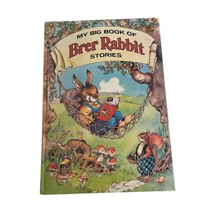 Mein großes Buch Brer Hasengeschichten illustriert Vintage 1987 Kindergeschichten - Bild 1 von 12