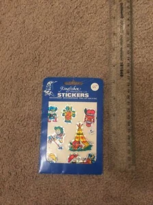 Indian American Stickers Kingfisher Vintage - Afbeelding 1 van 2