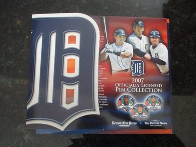 Detroit Tigers 2007  Officially Licensed PIN Collection 22 Pins total with Album - Image 1 of 4