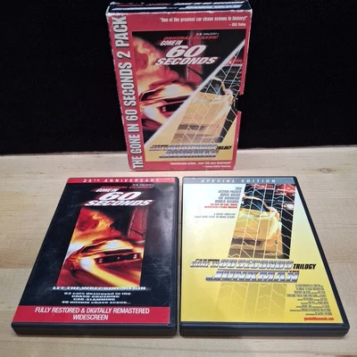 H B HALICKI - Gone In 60 Seconds/ The Junkman (2 DVD SET) Foto 1 de 4