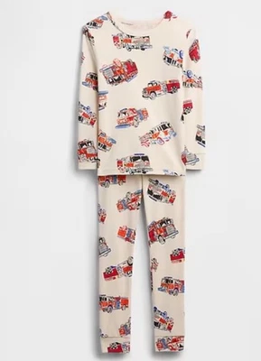 Nuevo con etiquetas Pijama Baby Gap Niños Pequeños Camiones de Bomberos Rescate 5t 5 Foto 1 de 4