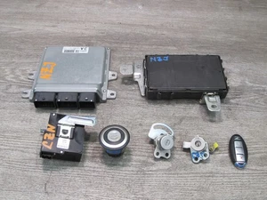 2010 NISSAN 370Z Z34 ECM ECU BODY IGNITION MODULE DOOR LOCK START BUTTON KEY SET - Picture 1 of 21