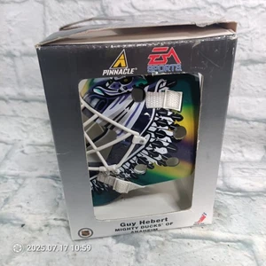 PINNACLE EA SPORTS MINI GOALIE MASK Guy Hebert Anaheim Mighty Ducks Hockey C2 - Picture 1 of 5