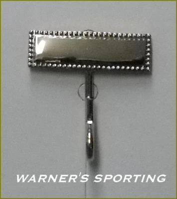 WARNER BRAND WARNER WHISTLE HOOK NICKEL-PLATED FOR UNIFORM & MILITARY SHIRT