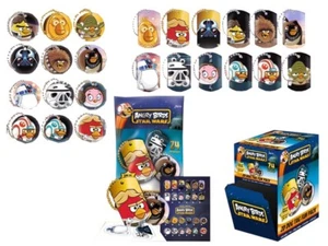 1 PACKUNG ANGRY BIRDS STAR WARS HUNDEETIKETT + KUGELKETTE + 2 AUFKLEBER UND CHECKLISTE - Bild 1 von 2