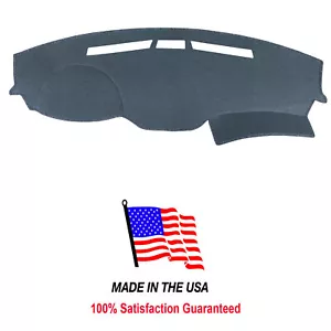 Gray Carpet Dash Cover Mat Compatible with 2005-2008 Jeep Grand Cherokee/Laredo - Foto 1 di 11