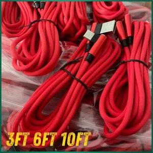 90° Degree Right Angle USB-A to C Charger Cable Type-C Cord For iPhone 15 Series - Picture 1 of 10