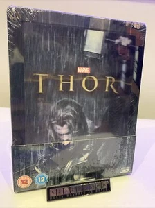 Thor Blu Ray Lenticular Steelbook New Sealed - Picture 1 of 2