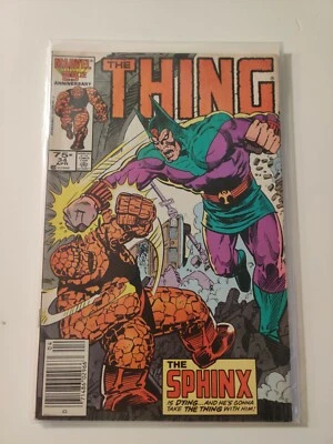 MARVEL COMICS The Thing COMIC Number #34 1985 New Stand Edition/ Great Condition - Image 1 of 4