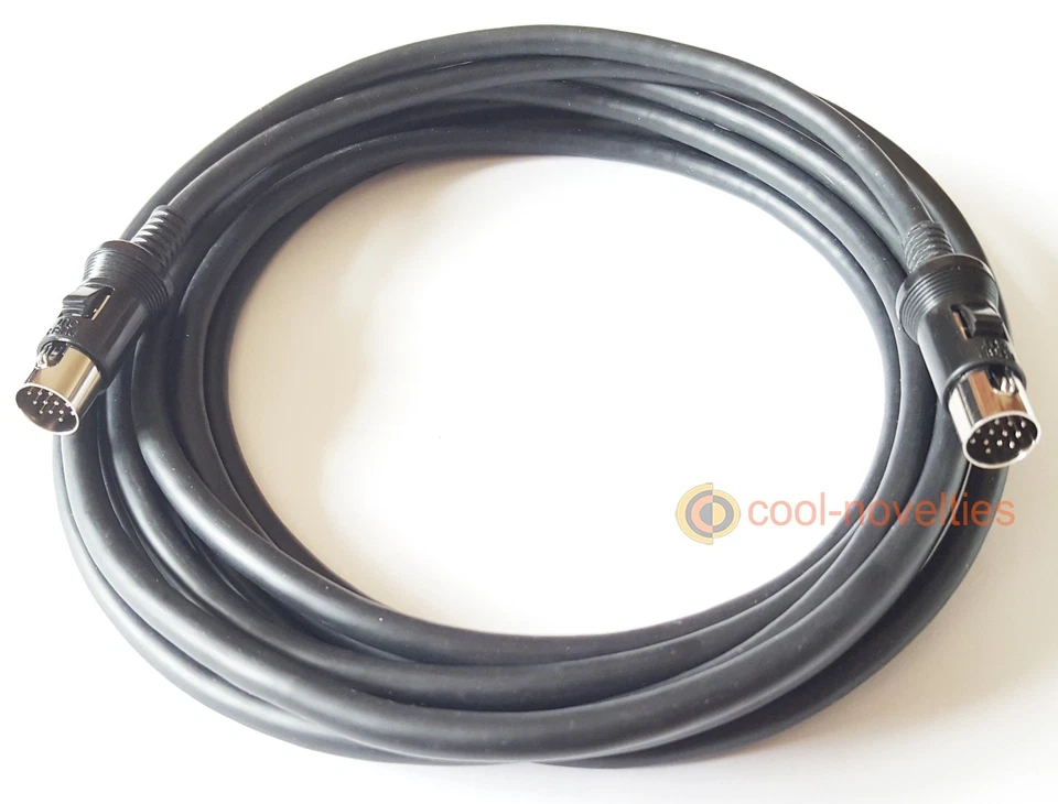 COOLNOVELTIES ROLAND GKC-5 GK CAVO DI RICAMBIO DIN 13 PIN - CAVO 0,5M, 1M, 2M, 3M, 5M, 10M