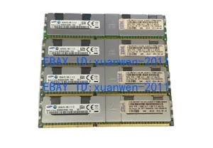 Lot of 4 IBM 32GB 46W0676 4RX4 PC3L-12800L 1600MHz 47J0227 46W0678 Server Memory - Picture 1 of 4