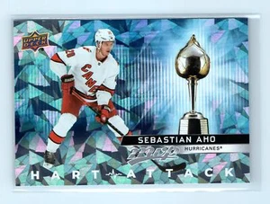 2021-22 Upper Deck MVP #HA-17 Sebastian Aho Hart Attack - Picture 1 of 2