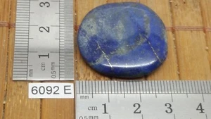 LAPIS LAZULI d'Afganistan pierre plate mineraux lithotherapie reiki esoterisme - Picture 1 of 2
