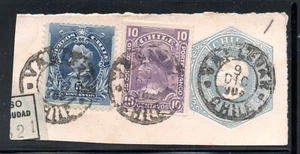 CHILE, COLONES EN FRAGMENTO DE SOBRE, MATASELLOS DE VALLENAR (NEA0175 ) - Picture 1 of 1
