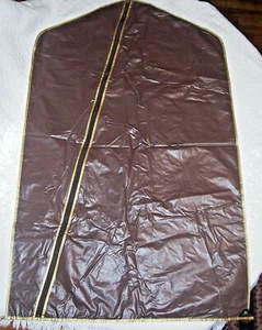518) VTG-Neely Garment Bag (NIEMAIER'S)- Dry Cleaner Suit Storage Laundry Travel - Picture 1 of 4