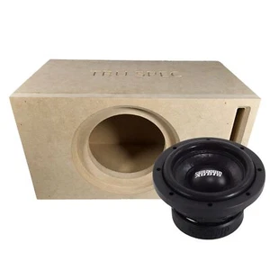 Sundown Audio SASeries 6.5" 4-Ohm DVC Subwoofer and Tru Spec Ported Enclosure - Picture 1 of 4
