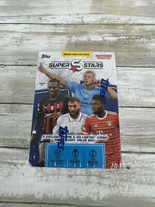 2022-23 Topps Superstars UEFA Champions League Soccer 9 Pack Blaster Box IN-HAND - Picture 1 of 2