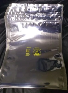 94 PC LOT NEW Open Package 8" x 10" Anti-Static Shield Bags Zip-Top - Picture 1 of 2