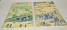 (2) National Park Service Handbooks Civil War Shiloh Antietam 