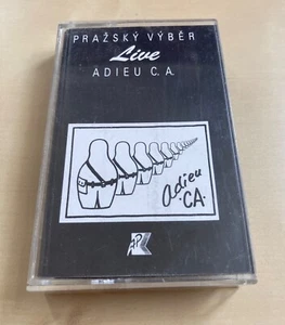 Pražský Výběr_Adieu C.A. (Live)_Cassette_Art Production K(Czech Rock) - Picture 1 of 3