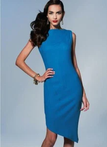 Vogue Sewing Pattern 1267 Misses Radiating Dart Detail Dress Size 8-16 UC - Picture 1 of 4