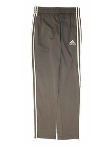 Adidas Boys Gray Track Pants 14 - Picture 1 of 2