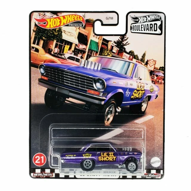 Hot Wheels 1:64 Boulevard 63 Chevy Nova - GRL99