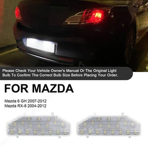 2x für MAZDA 6 GH BJ 2007-2012 MAZDA RX-8 2004-2012 Led Kennzeichenbeleuchtung - Bild 1 von 12