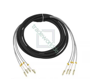 Outdoor Field Fiber Patch Cord LC to LC MM Multi-Mode 4 Strand Fiber Cable 100M - Afbeelding 1 van 1