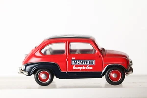 Brumm 1:43 Fiat 600D Ramazotti rot / schwarz (321373) - Picture 1 of 3