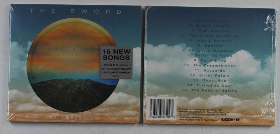 The Sword High Country USA & Canada Digipak CD 2015 Sealed! Hypesticker Stoner - Bild 1 von 1