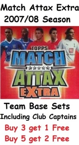 Match Attax Extra 2007/08 set base squadra completo + capitano club 07/08 - Foto 1 di 4