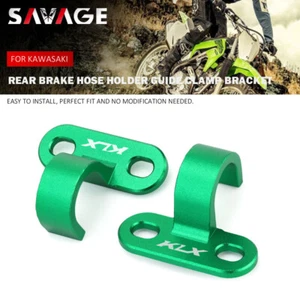 Soporte de abrazadera guía de manguera de freno trasero para KAWASAKI KLX 450R 2008-2023 KLX300R - Imagen 1 de 8