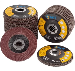 60PCS 40 Grit 4-1/2" Flap Sanding Disc 4.5 For Grinder Grinding Wheel Abrasive - Picture 1 of 9