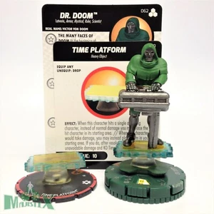 Heroclix Fantastic Four: Future Foundation set Dr. Doom #062 Chase figura con tarjeta - Imagen 1 de 1