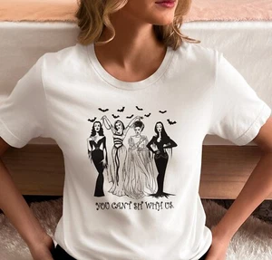 Women Of Horror Shirt Mean Girls Halloween Shirt Fall Clothing Cute Halloween - Picture 1 of 9