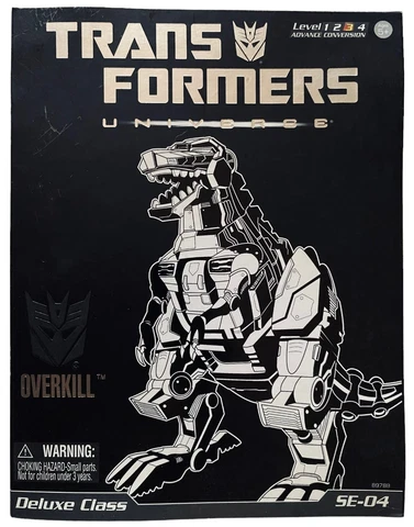 Transformers Universe Special Edition SE-04 Overkill Action Figure NEW 2008 Cover