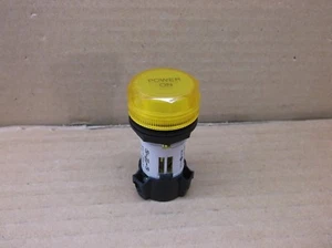 E22HVA4X8N80 Eaton Cutler Hammer NEW 22MM Yellow indicator "Power On" Monoblock - Picture 1 of 3