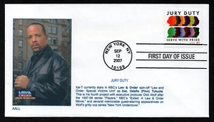 USA, SCOTT #4200, AALL FDC COVER JURY DUTY LAW & ORDER, DETECTIVE ODAFIN TUTUOLA - Picture 1 of 1