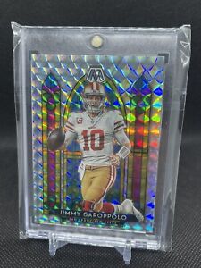 2020 Panini Mosaic Jimmy Garoppolo Stained Glass #SG9 49ers