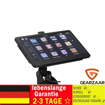 Navigationsgerät Auto Karten Update Navigation GPS-Navigation 8G+256MB 7 Zoll - Bild 1 von 4