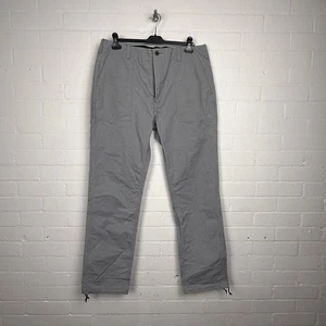 Levi's Trousers Mens W34 L32 Casual Utility Straight Leg Grey - Picture 1 of 6