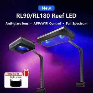 PopBloom RL90 RL180 WiFi LED Reef Aquarium Light for Saltwater Reef Coral Tank - Picture 1 of 14