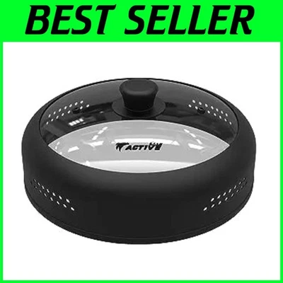 Glass Splatter Guard for Microwave - Cover for 6-12" Plates - Image 1 of 4