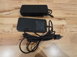 Microsoft 2049 Thunderbolt 4 Surface Dock with 2055 165W Power Supply - Picture 1 of 2