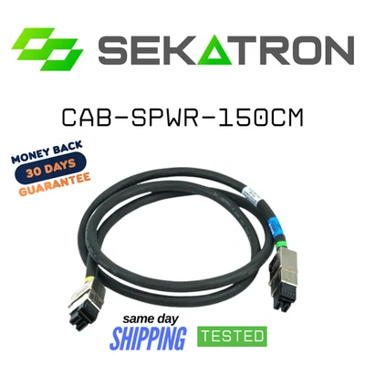 🔌 CAB-SPWR-150CM • Cable de alimentación apilable 150cm ⚡Envío rápido Foto 1 de 2