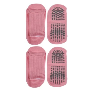 2 pares de calcetines antideslizantes de yoga para mujer Miss Traction a prueba de deslizamiento - Imagen 1 de 12