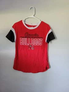 Georgia Bulldogs rotes Shirt Damen Small Kurzarm College Football T-Shirt - Bild 1 von 5