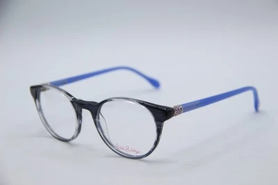 GAFAS LILY PULITZER CM CARLTON NEGRO VIOLETA AUTÉNTICO DISEÑADOR 46-19 Foto 1 de 4